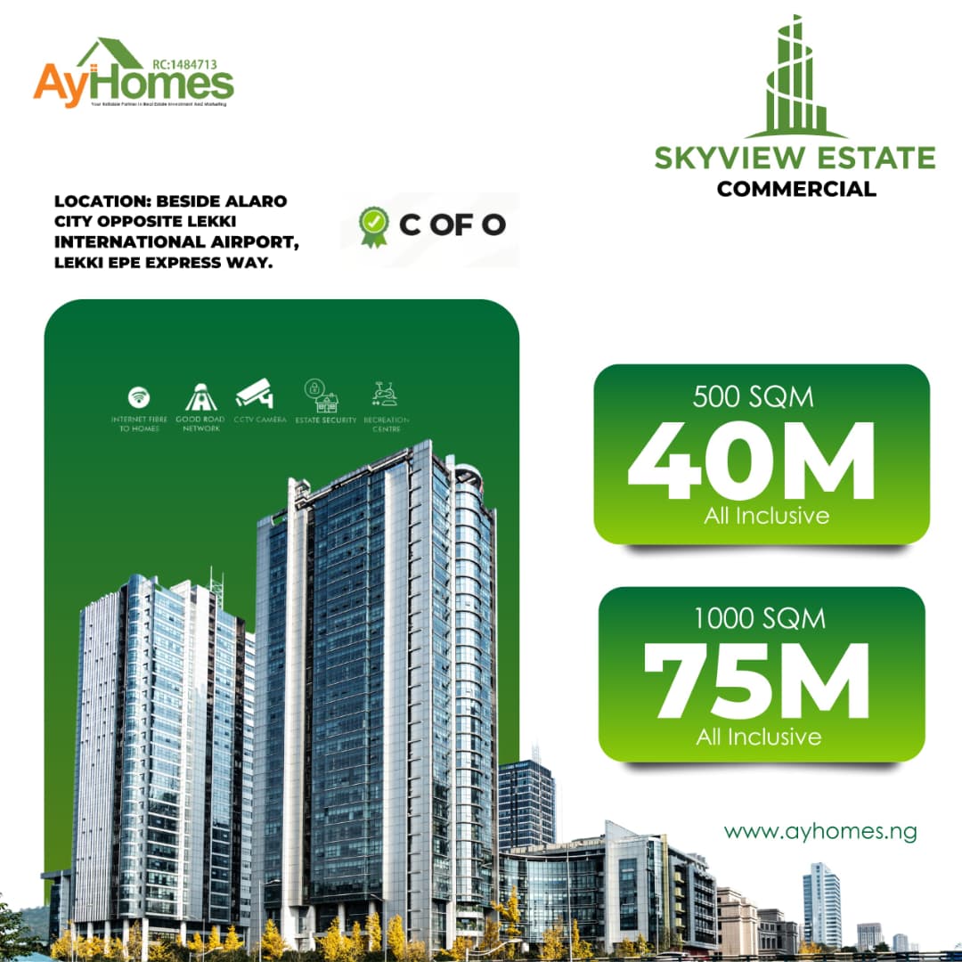 Land For Sale - INTRODUCING SKYVIEW CITY COMMERCIAL